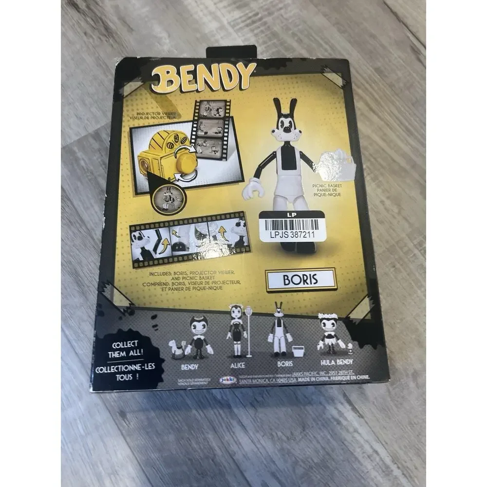 Boris Figure Bendy & The Ink Machine Wave 3 Jakks Pacific Action Figure NEW